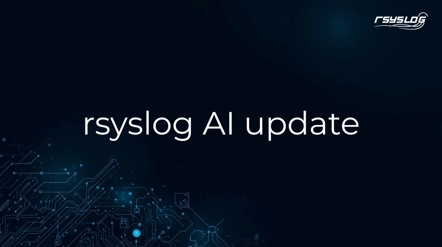 Rsyslogd AI First Archives - rsyslog